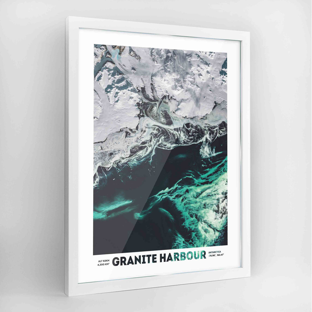 Granite Harbour Earth Photography Art Print - Framed