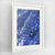 Great Barrier Reef Earth Photography Art Print - Framed