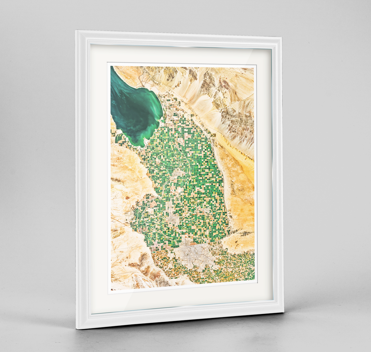 Imperial County Earth Photography Art Print - Framed