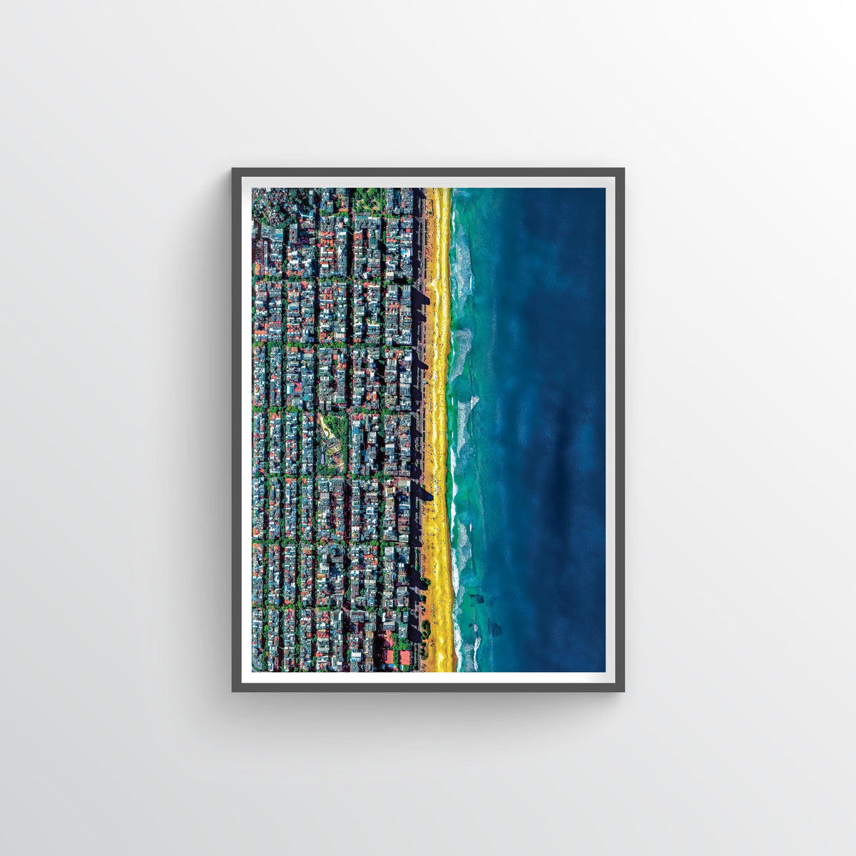 Ipanema Beach Earth Photography - Art Print