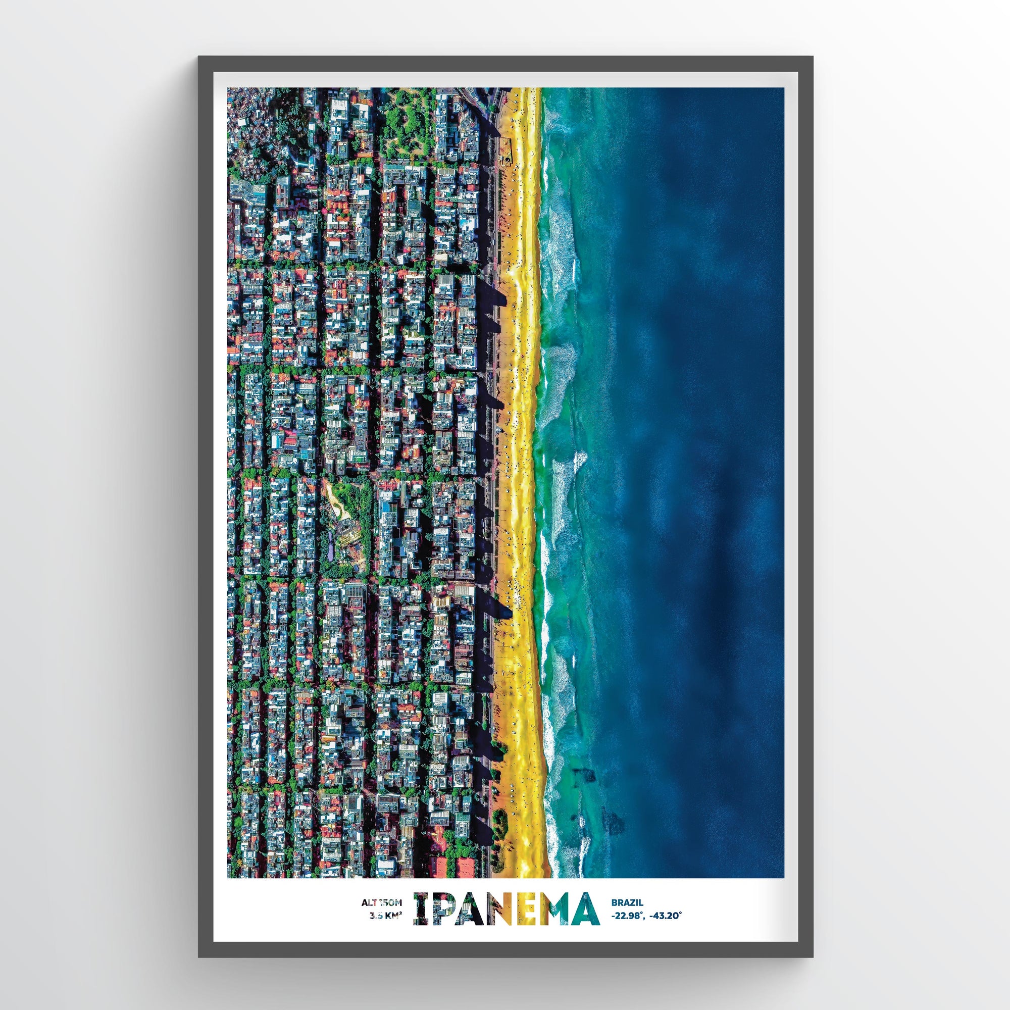 Ipanema Beach - Fine Art