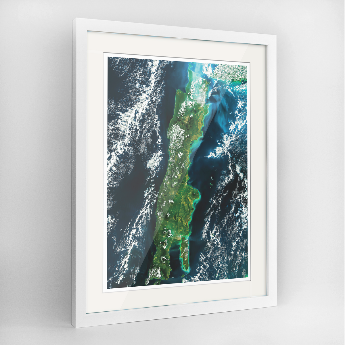 Java Indonesia Earth Photography Art Print - Framed