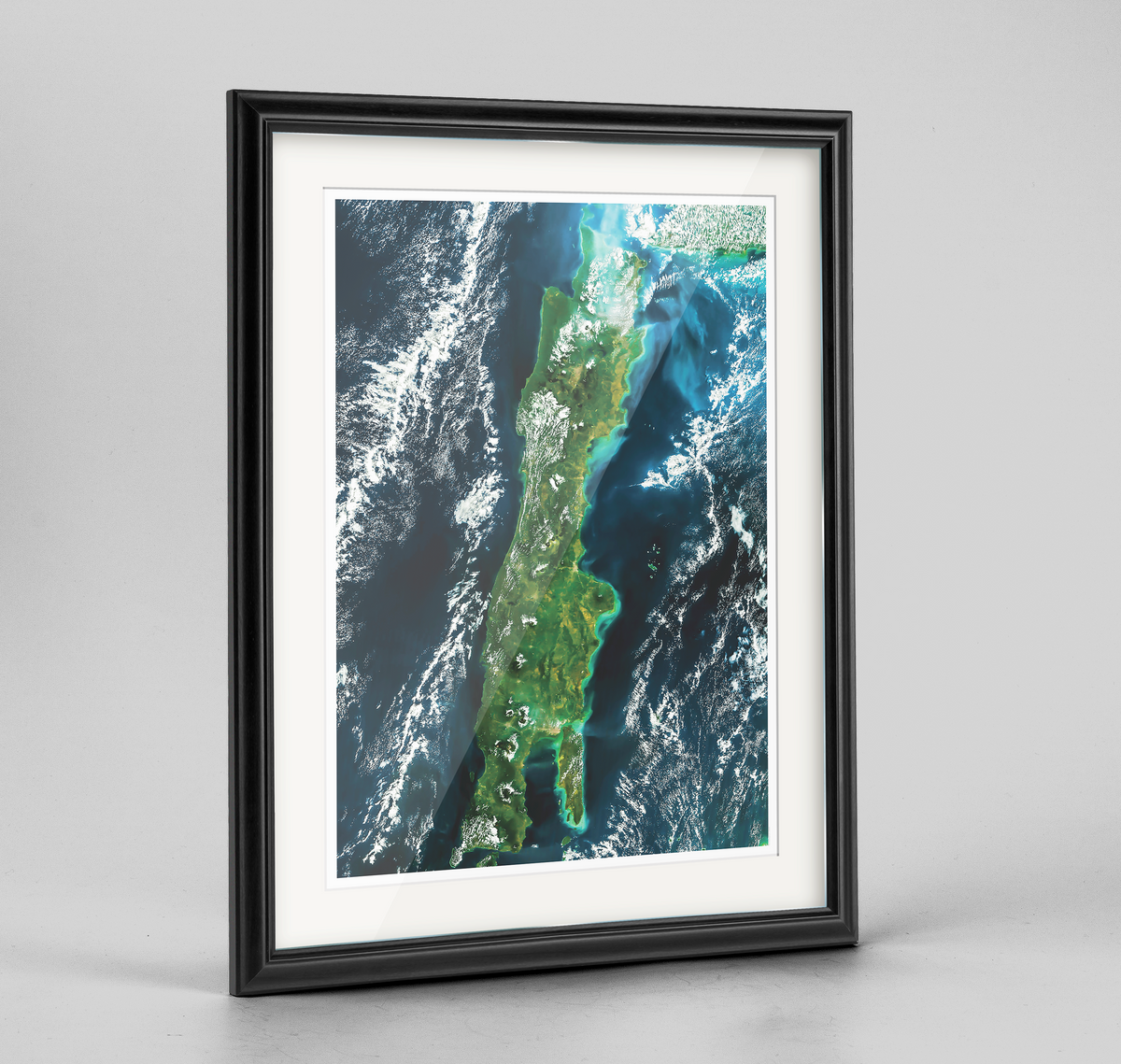 Java Indonesia Earth Photography Art Print - Framed