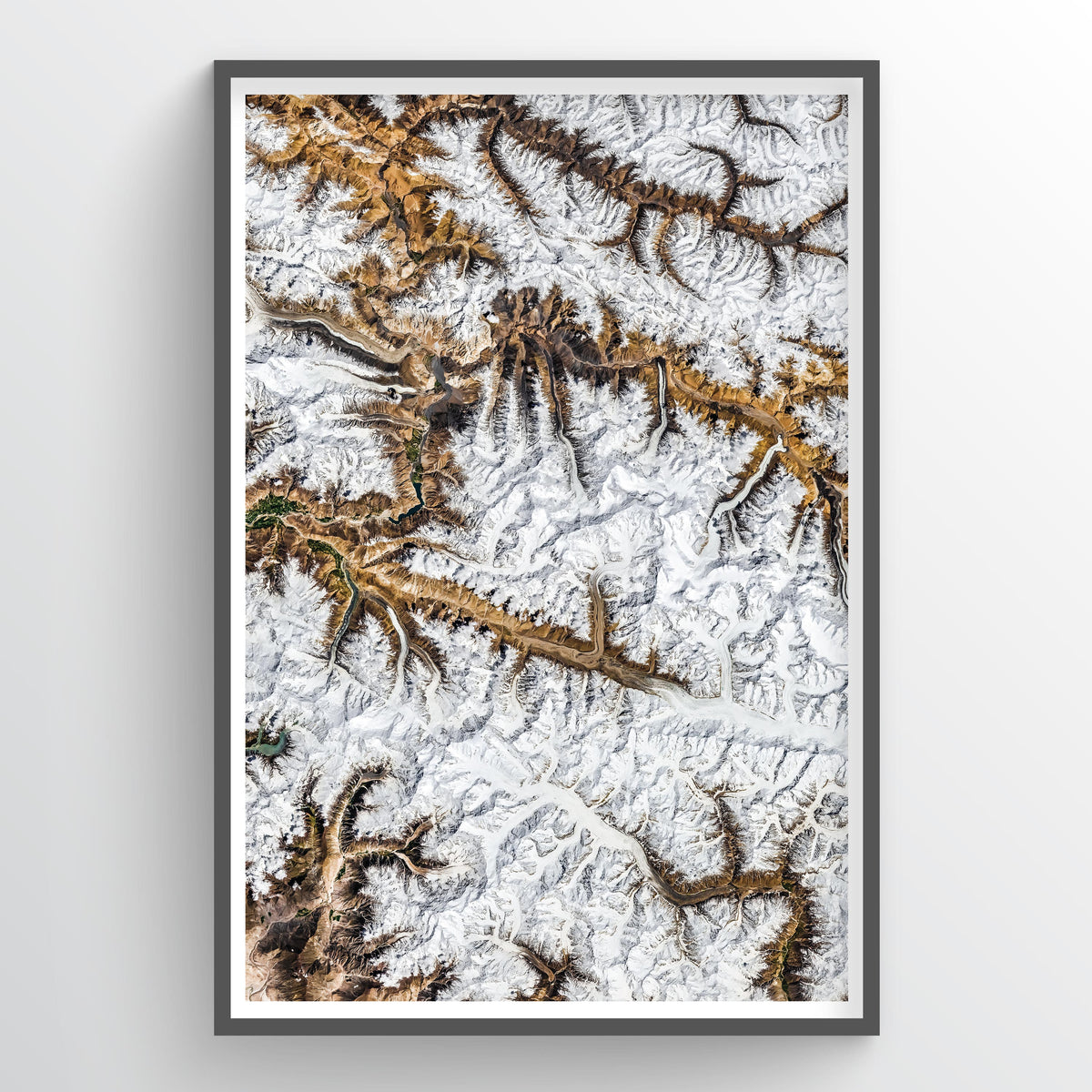 Karakorma Mountains Earth Photography - Art Print