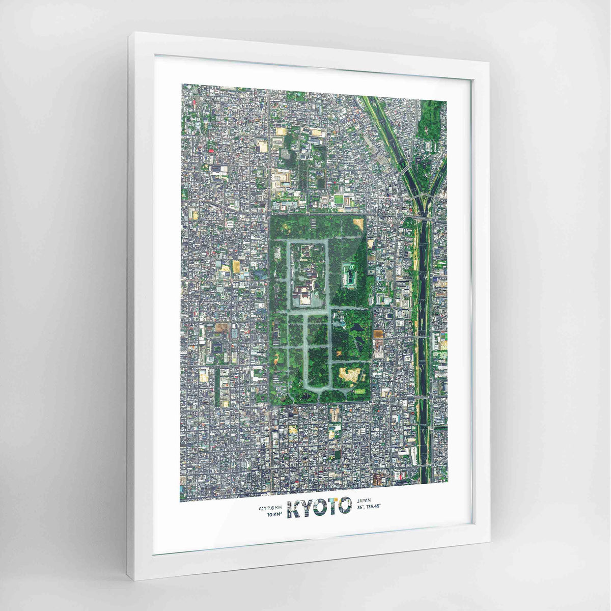 Kyoto Earth Photography Art Print - Framed