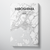 Hiroshima City Map Canvas Wrap - Point Two Design - Black & White Print
