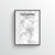 Taichung City Map Art Print - Point Two Design