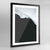 Larsen Glacier Earth Photography Art Print - Framed