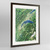 Lake Geneva Earth Photography Art Print - Framed