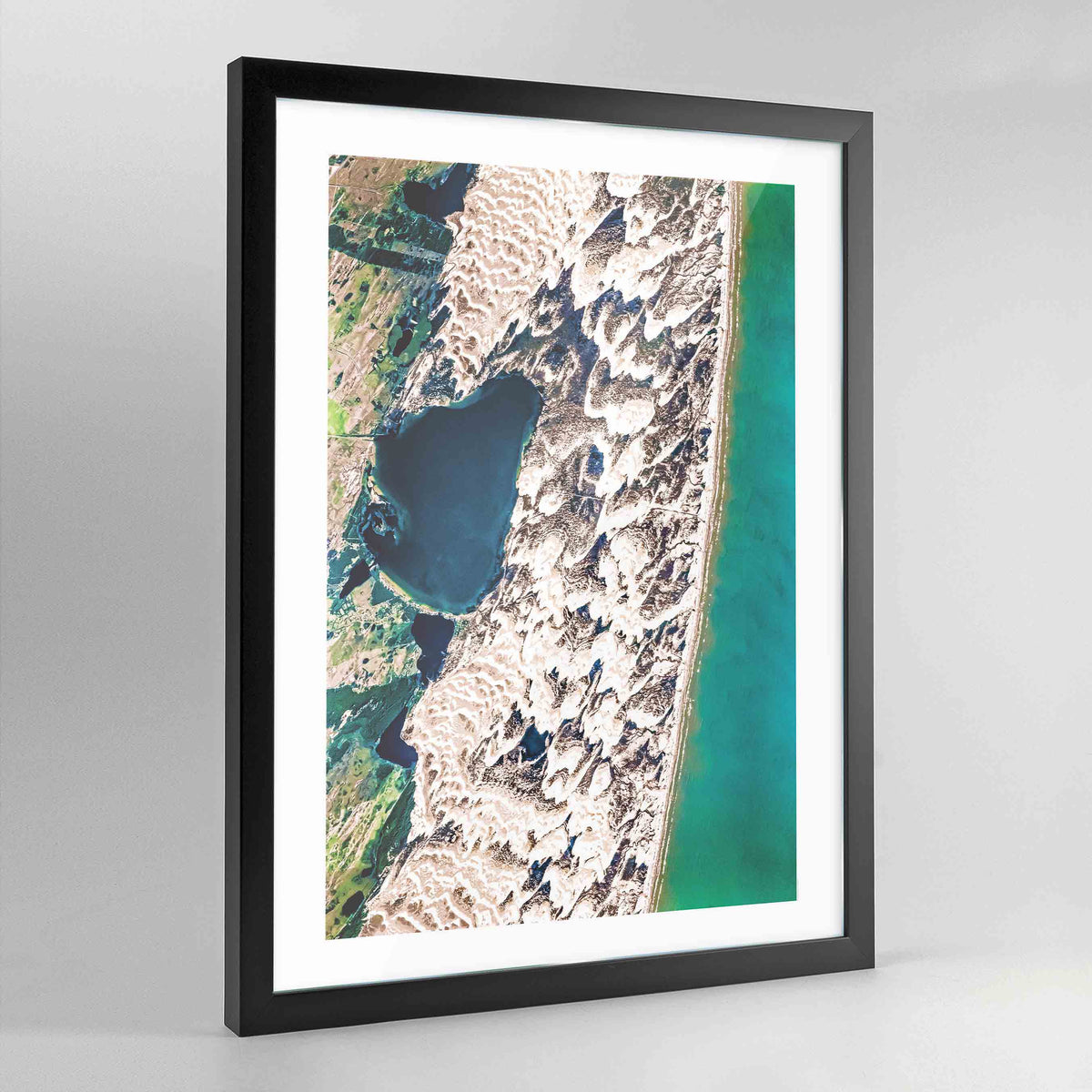 Lagoa Dos Barros Earth Photography Art Print - Framed