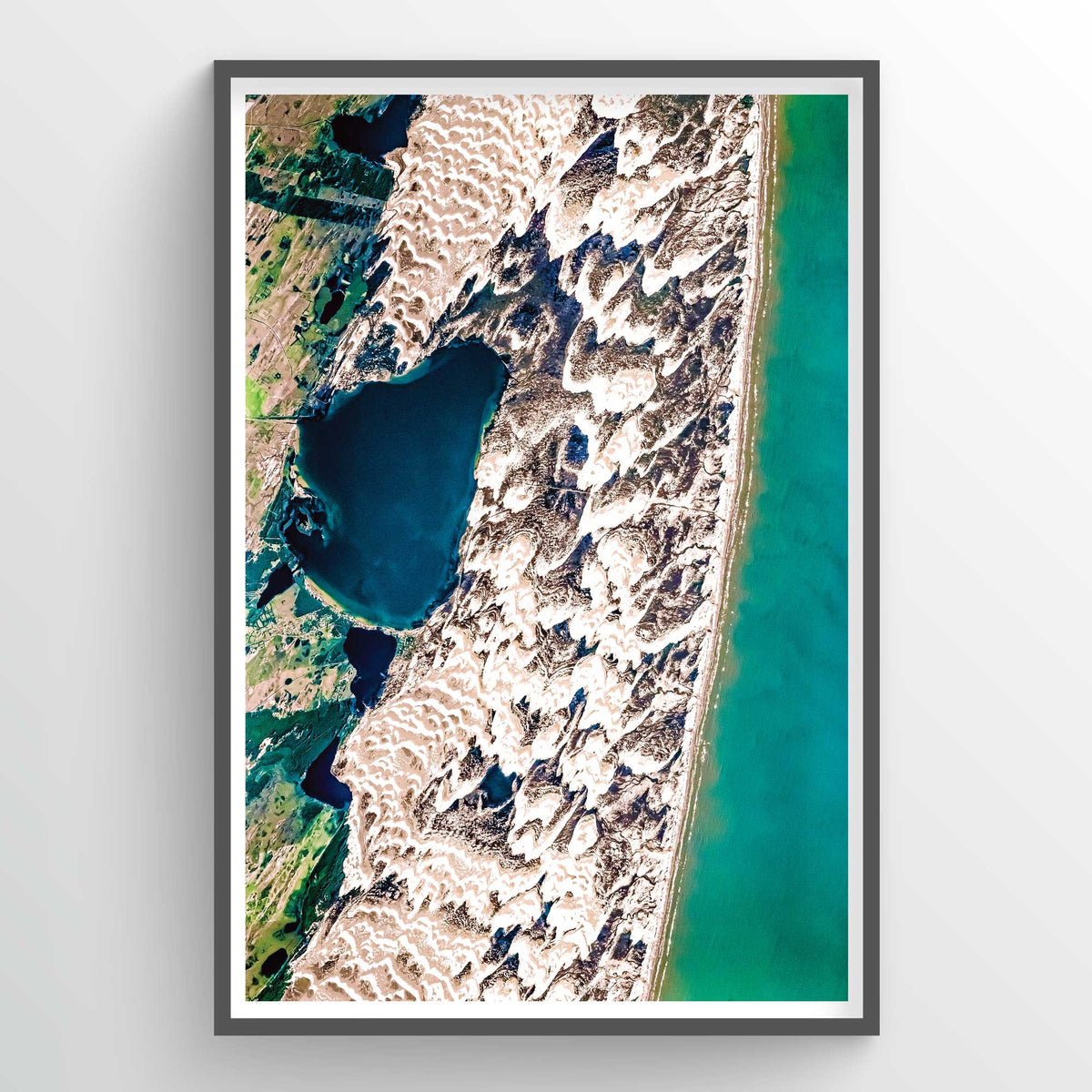 Lagoa Dos Barros Earth Photography - Art Print