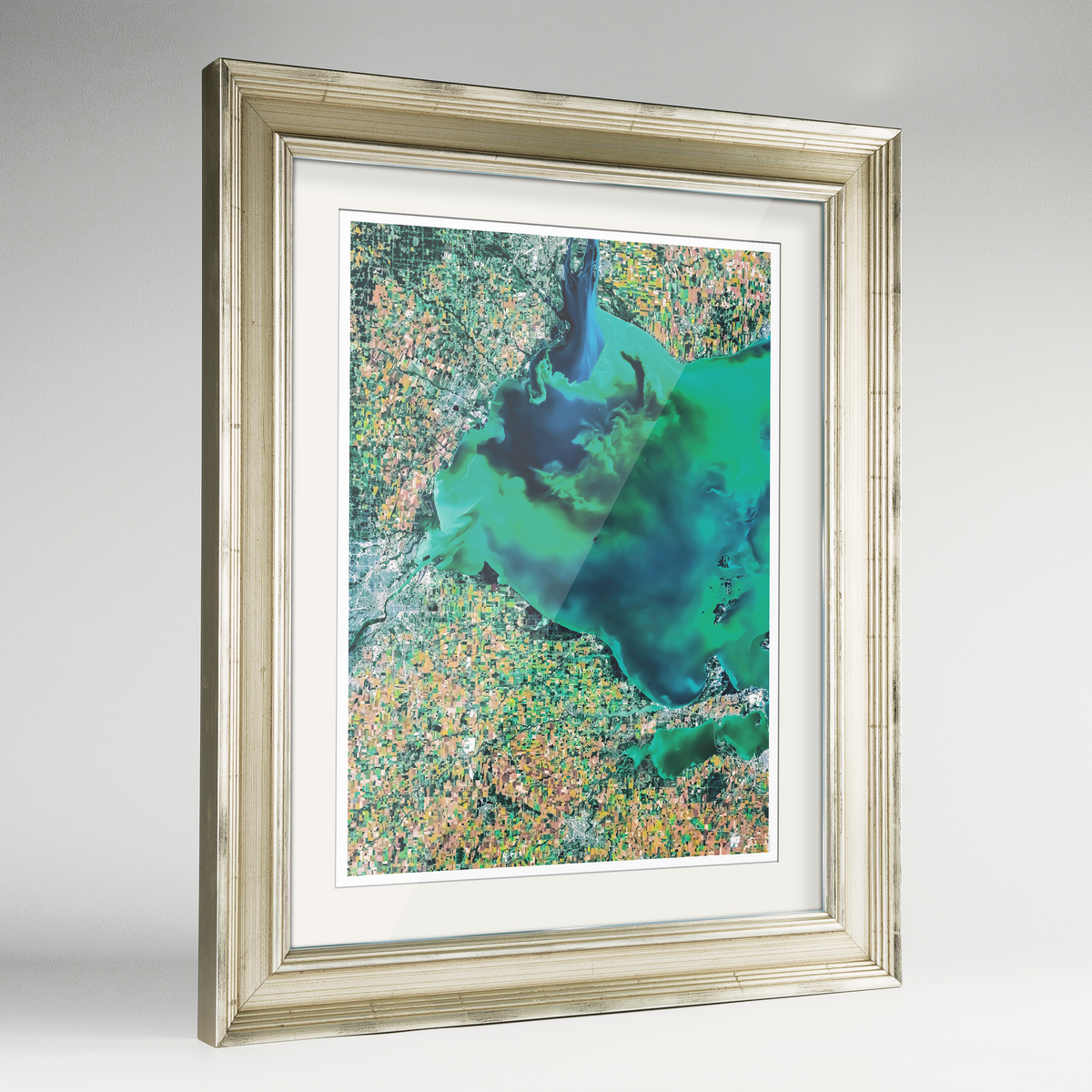 Lake Erie Earth Photography Art Print - Framed