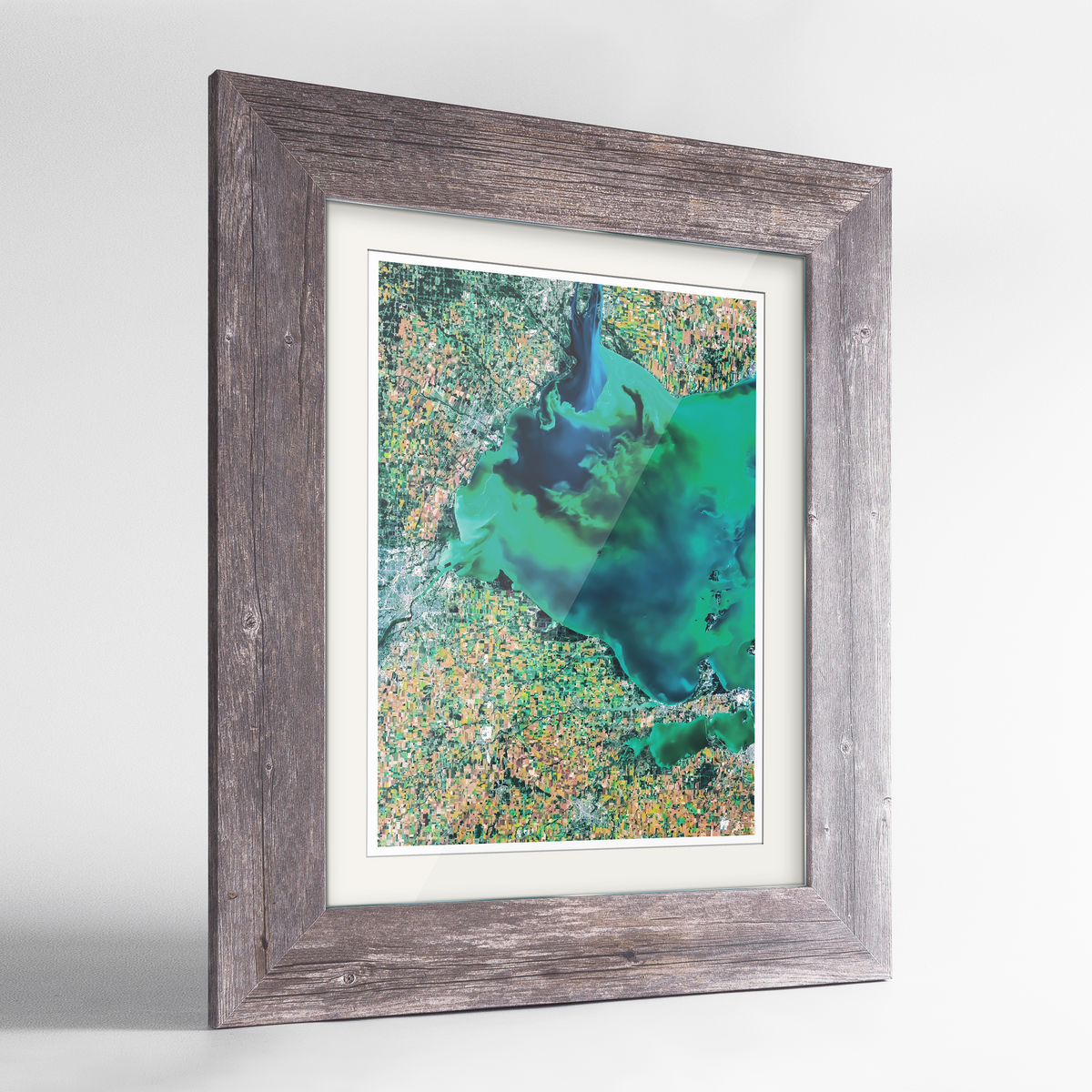 Lake Erie Earth Photography Art Print - Framed