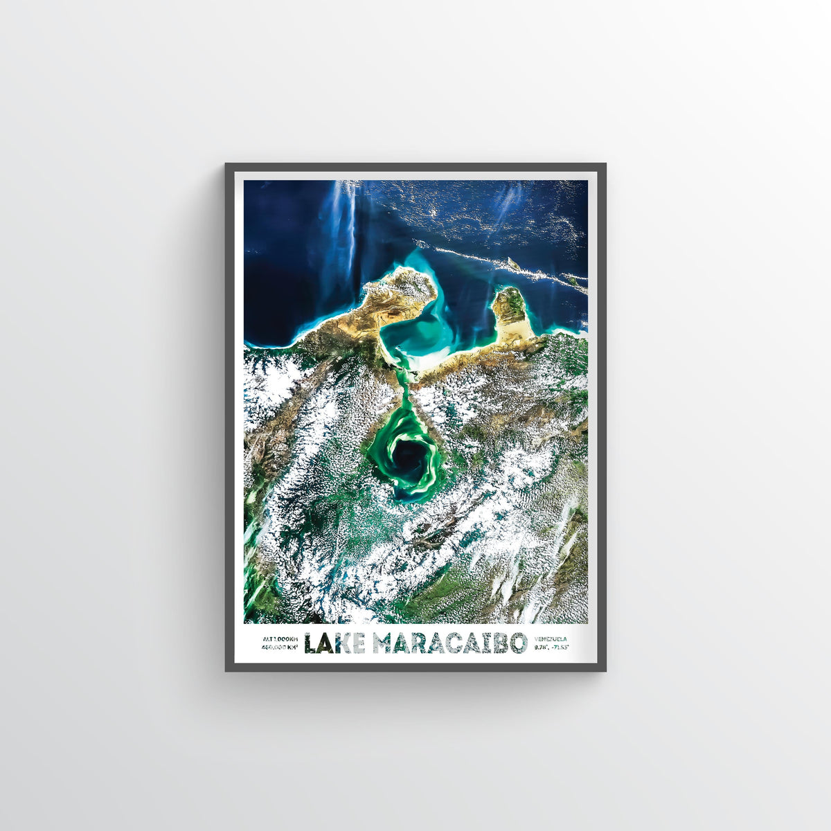 Lake Maracaibo Earth Photography - Art Print