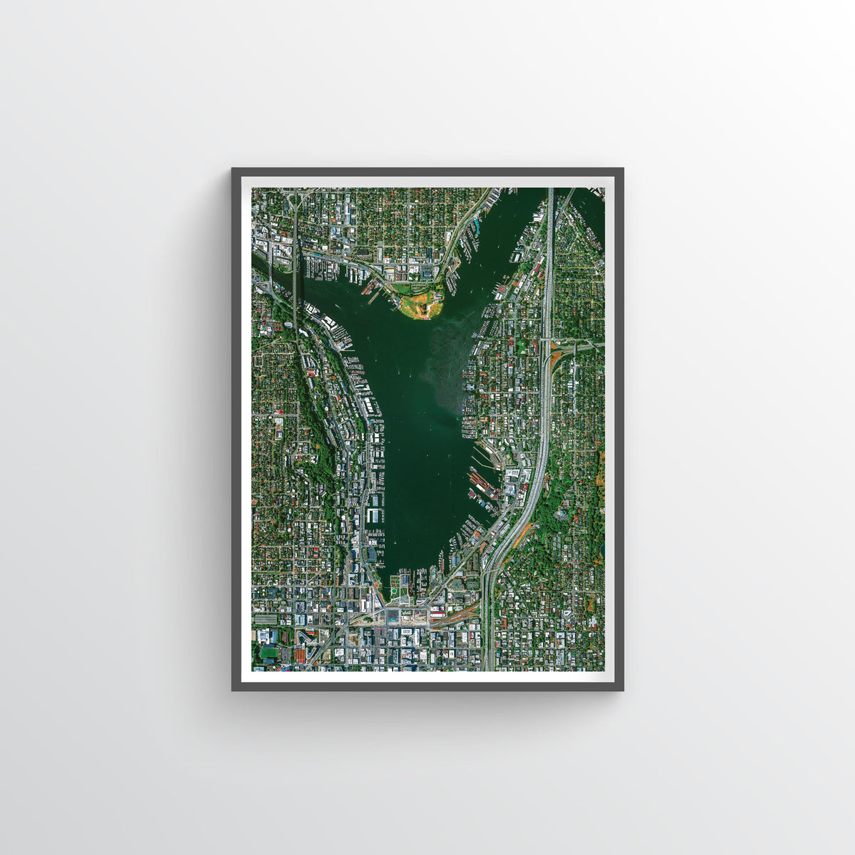 Lake Union Earth Photography - Art Print
