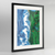 Laniakea Beach Earth Photography Art Print - Framed