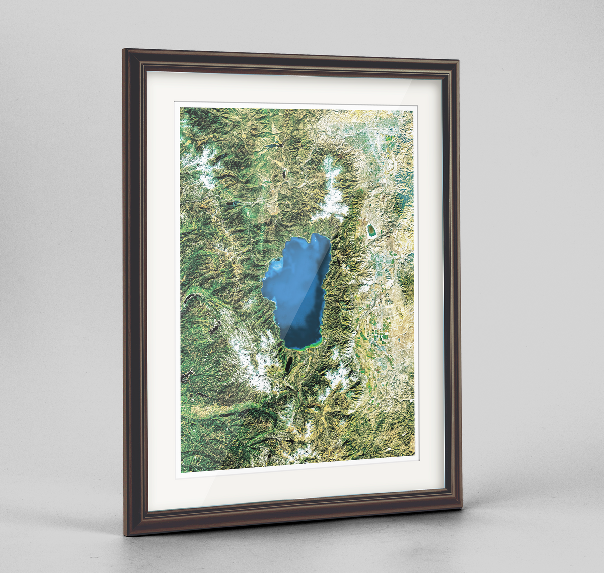 Lake Tahoe Earth Photography Art Print - Framed