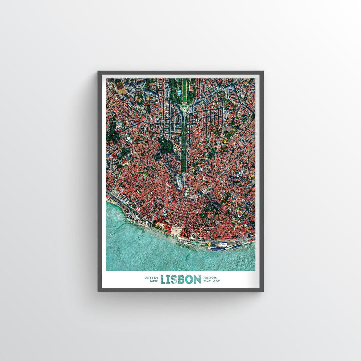 Lisbon Earth Photography - Art Print