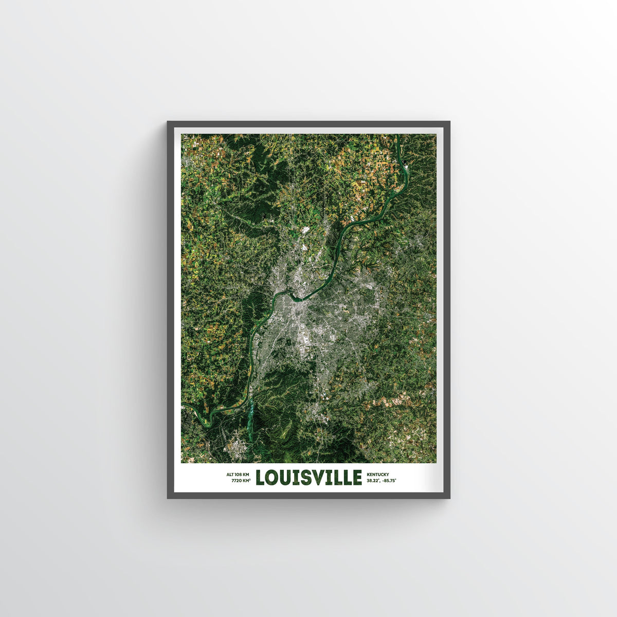 Louisville Earth Photography - Art Print