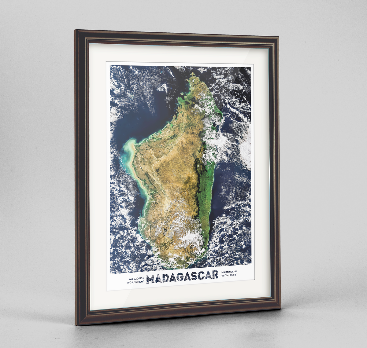 Madagascar Earth Photography Art Print - Framed