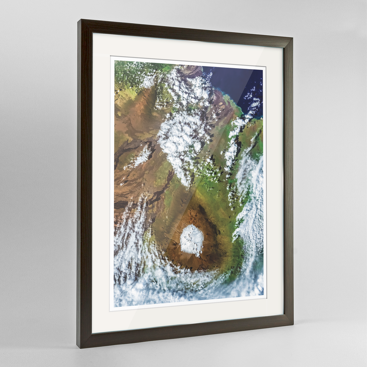 Mauna Kea Earth Photography Art Print - Framed