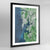 Mumbai Earth Photography Art Print - Framed