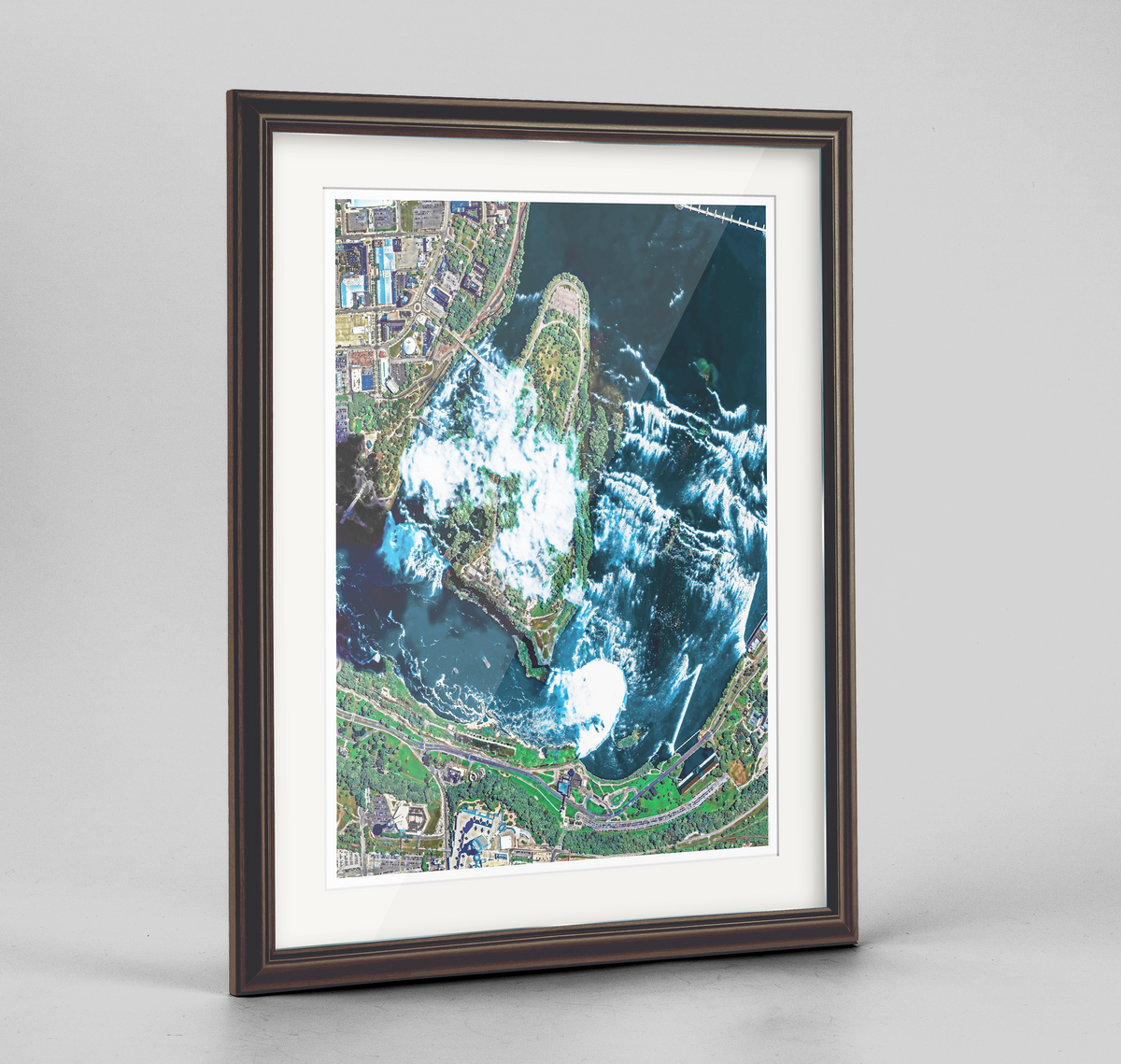 Niagara Falls Earth Photography Art Print - Framed