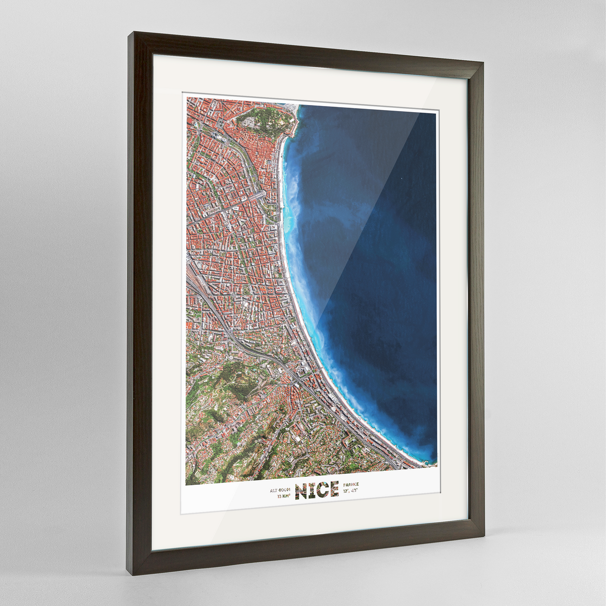 Nice Earth Photography Art Print - Framed