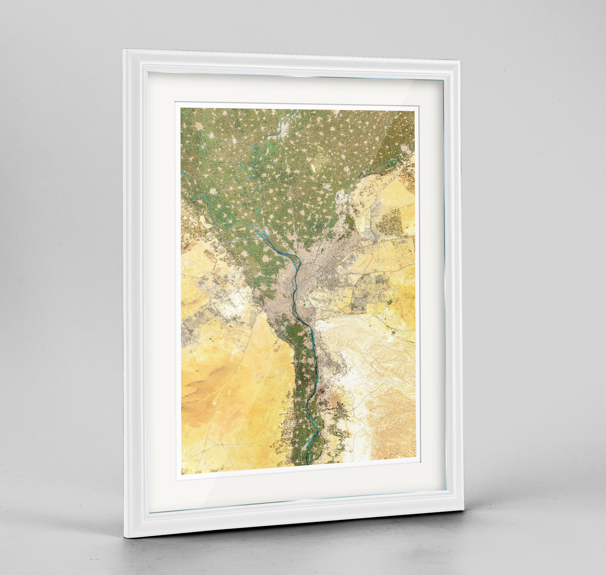 Nile River Earth Photography Art Print - Framed