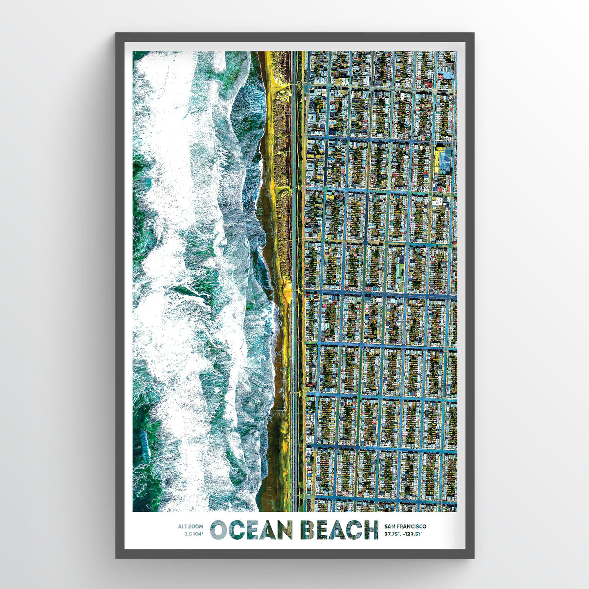 Ocean Beach San Francisco - Fine Art