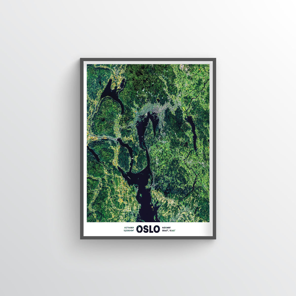 Oslo Norway Earth Photography - Art Print