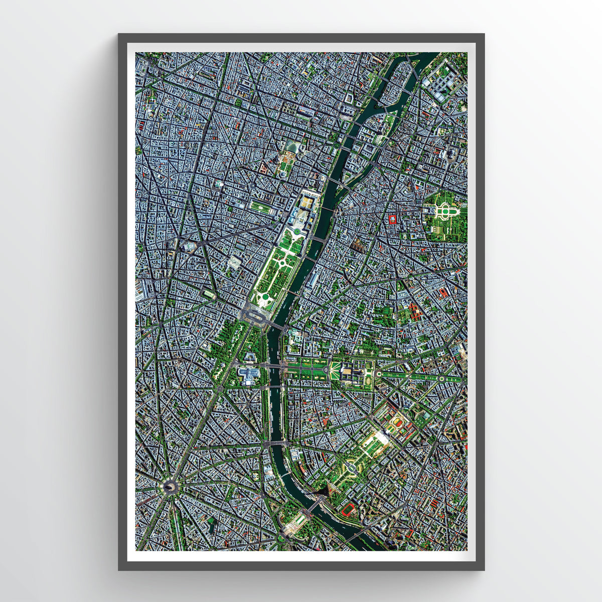 Paris Earth Photography - Art Print