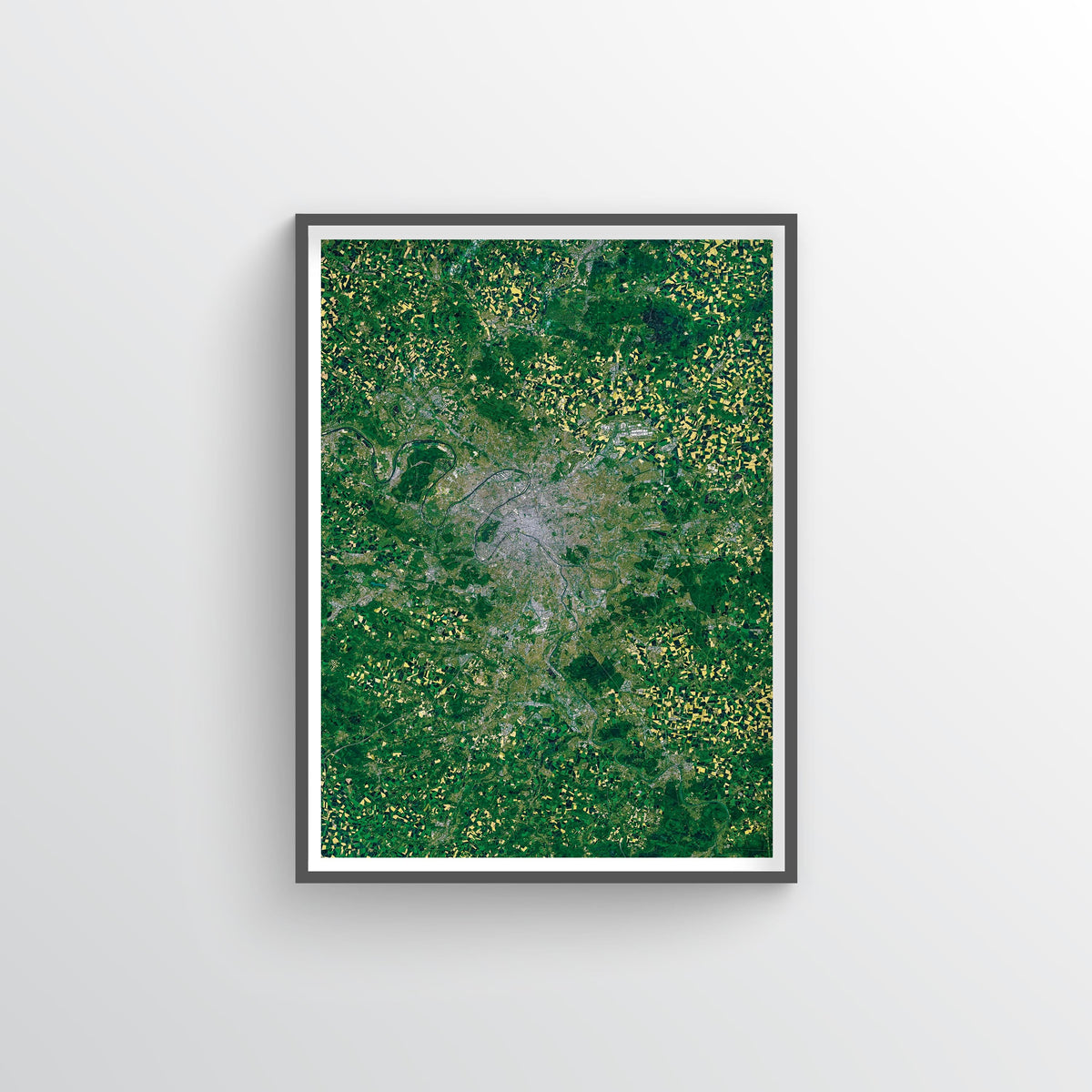 Greater Paris Earth Photography - Art Print