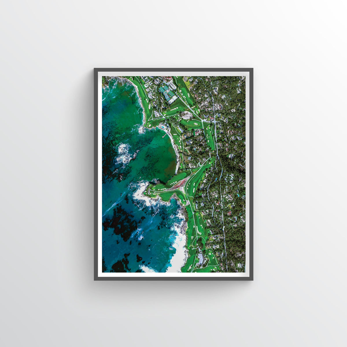 Pebble Beach Earth Photography - Art Print