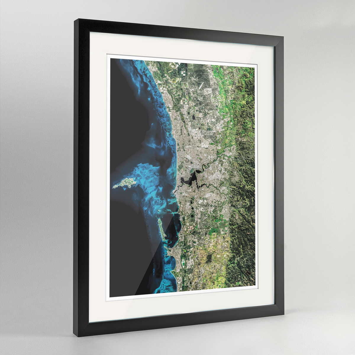 Perth Earth Photography Art Print - Framed