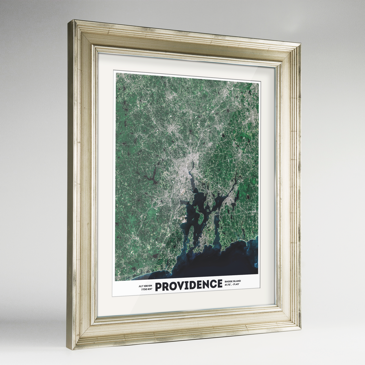 Providence Earth Photography Art Print - Framed