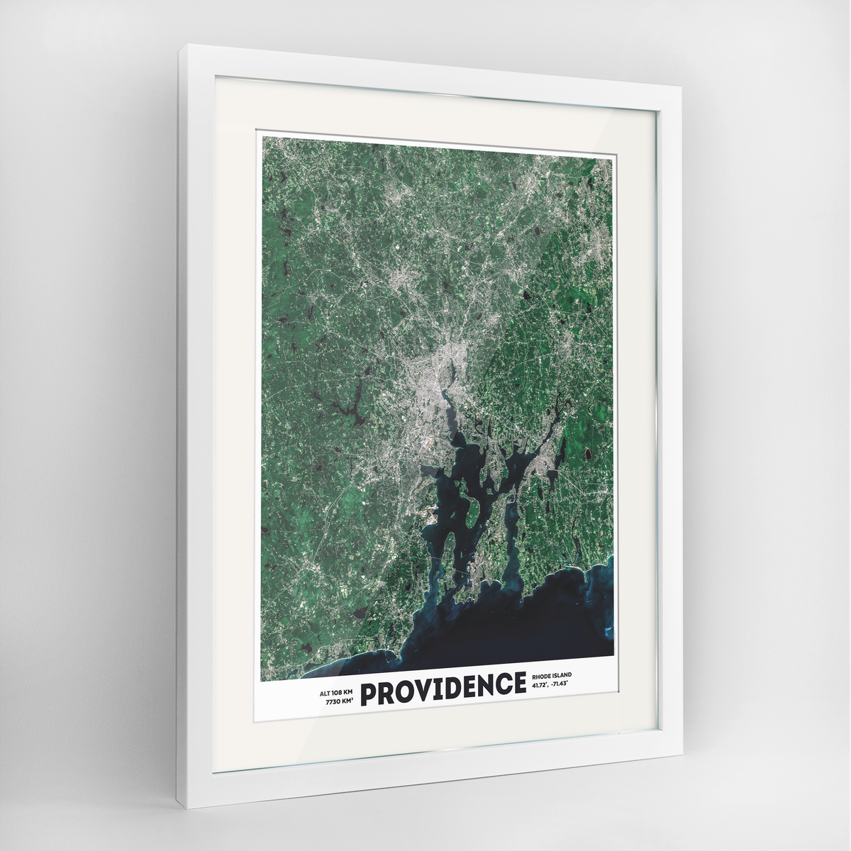 Providence Earth Photography Art Print - Framed