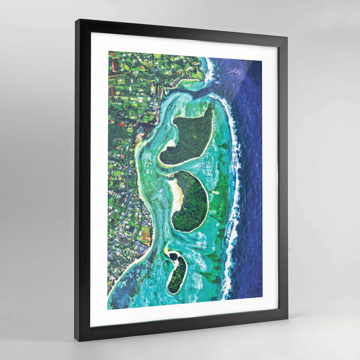Rarotonga Earth Photography Art Print - Framed