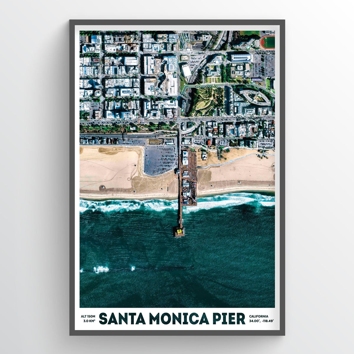 Santa Monica Pier - Fine Art