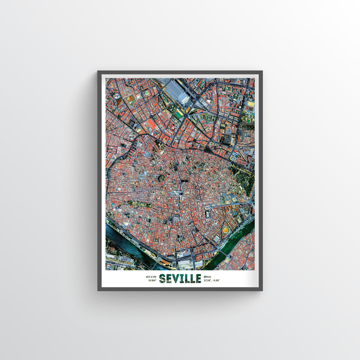 Seville Earth Photography - Art Print