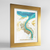 Shadegan Lagoon Art Print - Framed