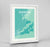 Framed Dunedin Map Art Print 24x36" Traditional White frame Point Two Design Group