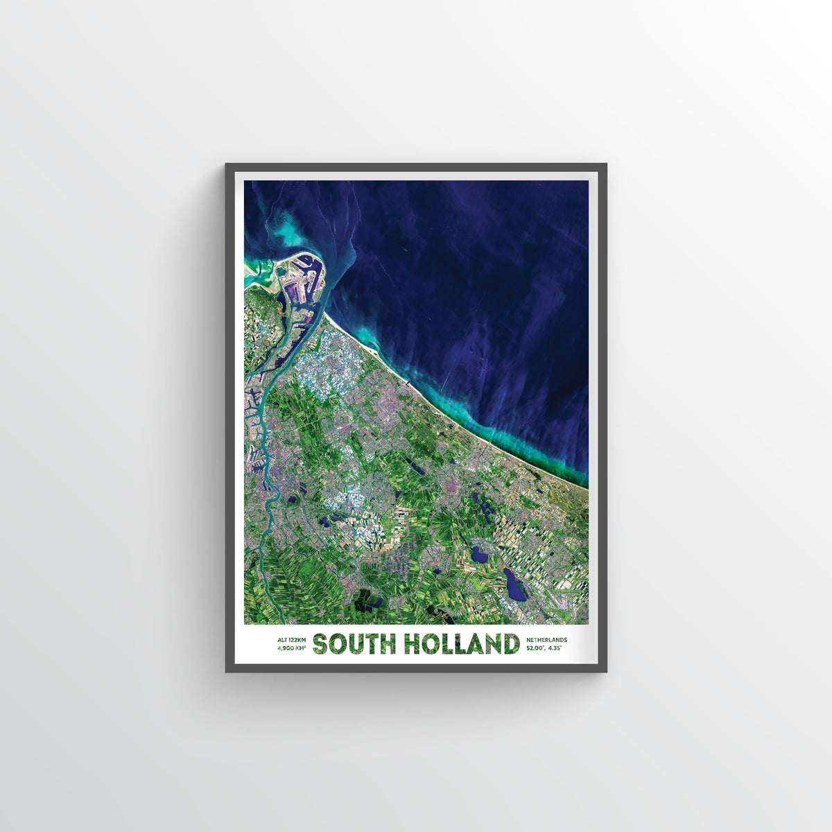 South Holland Earth Photography - Art Print