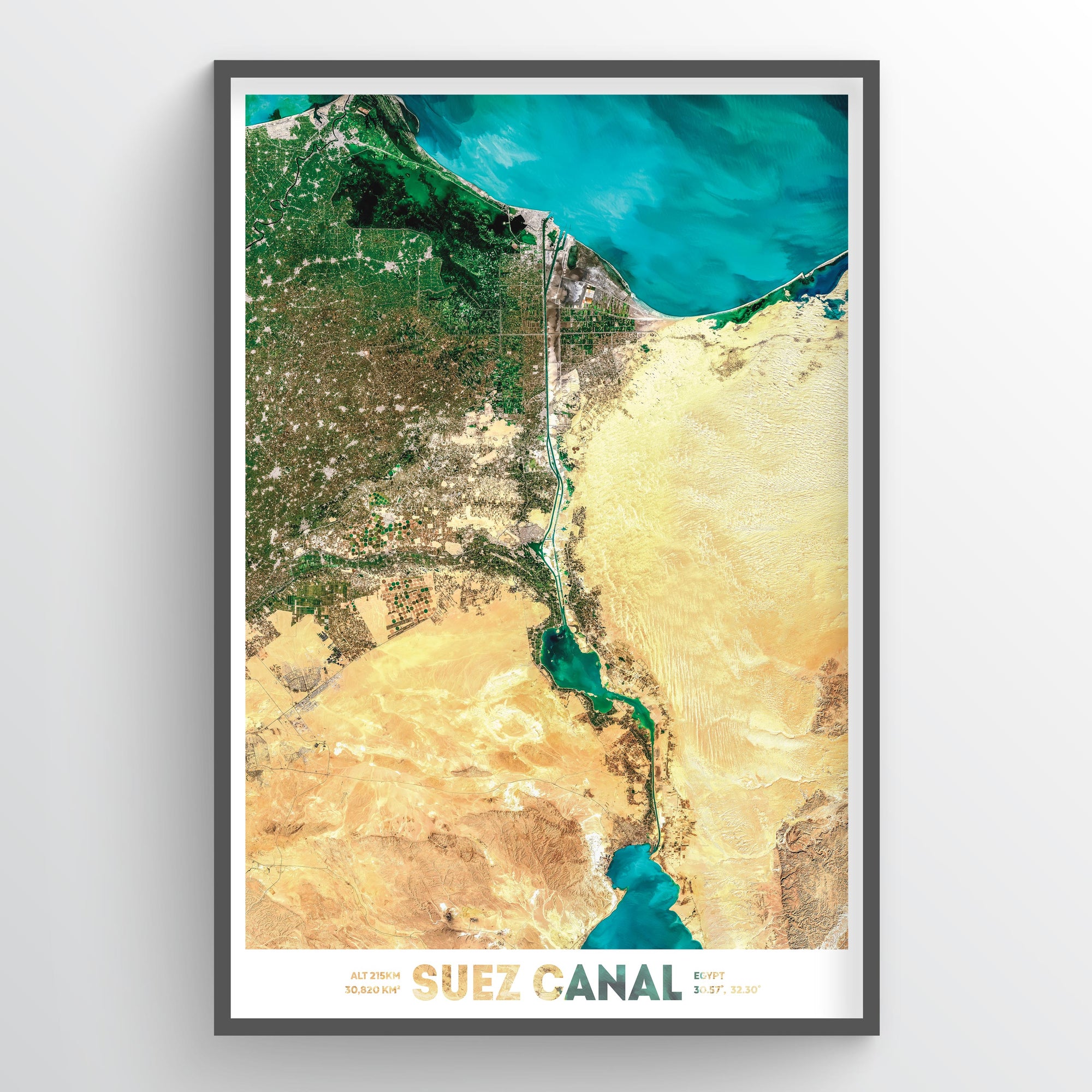 Suez Canal - Fine Art