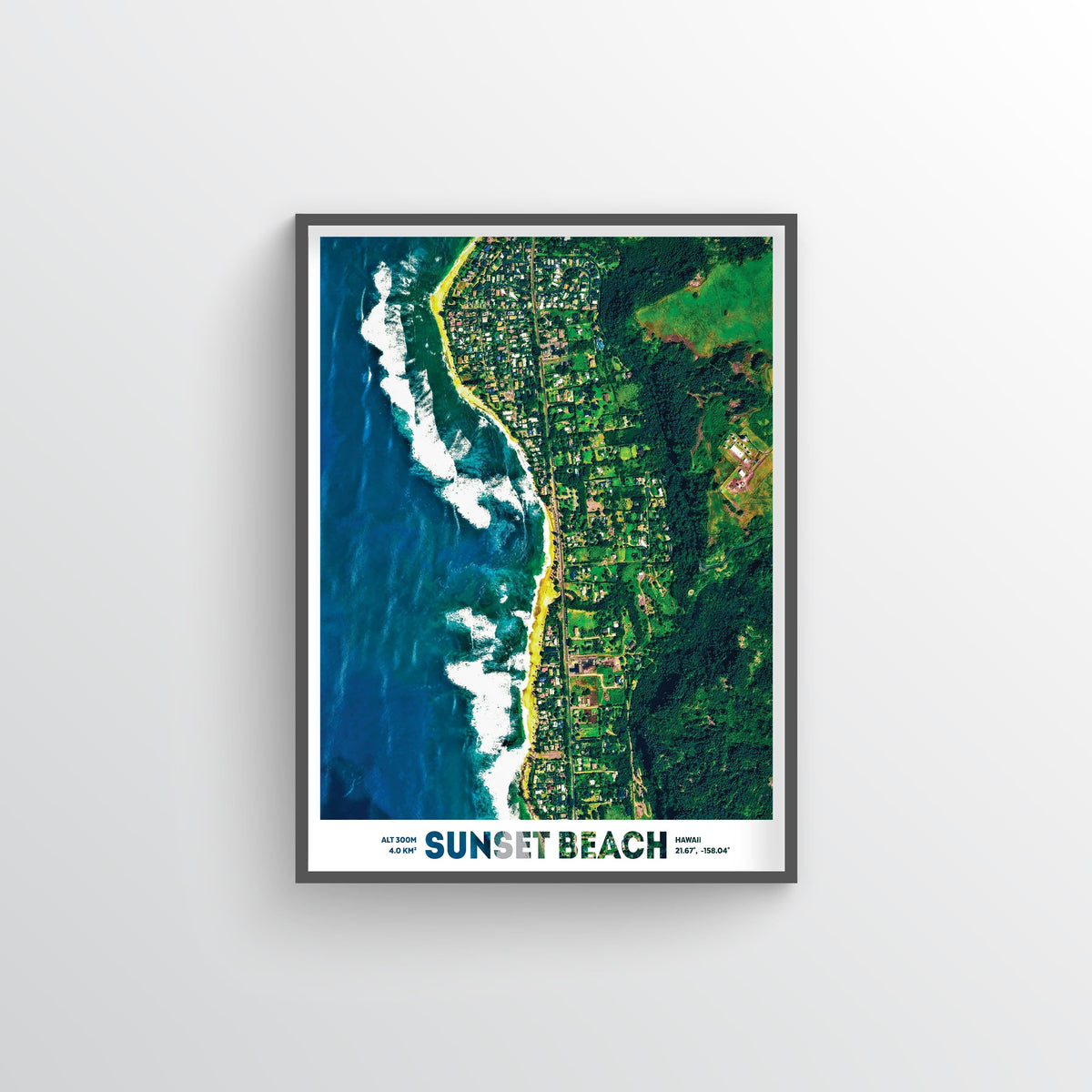 Sunset Beach Hawaii Earth Photography - Art Print