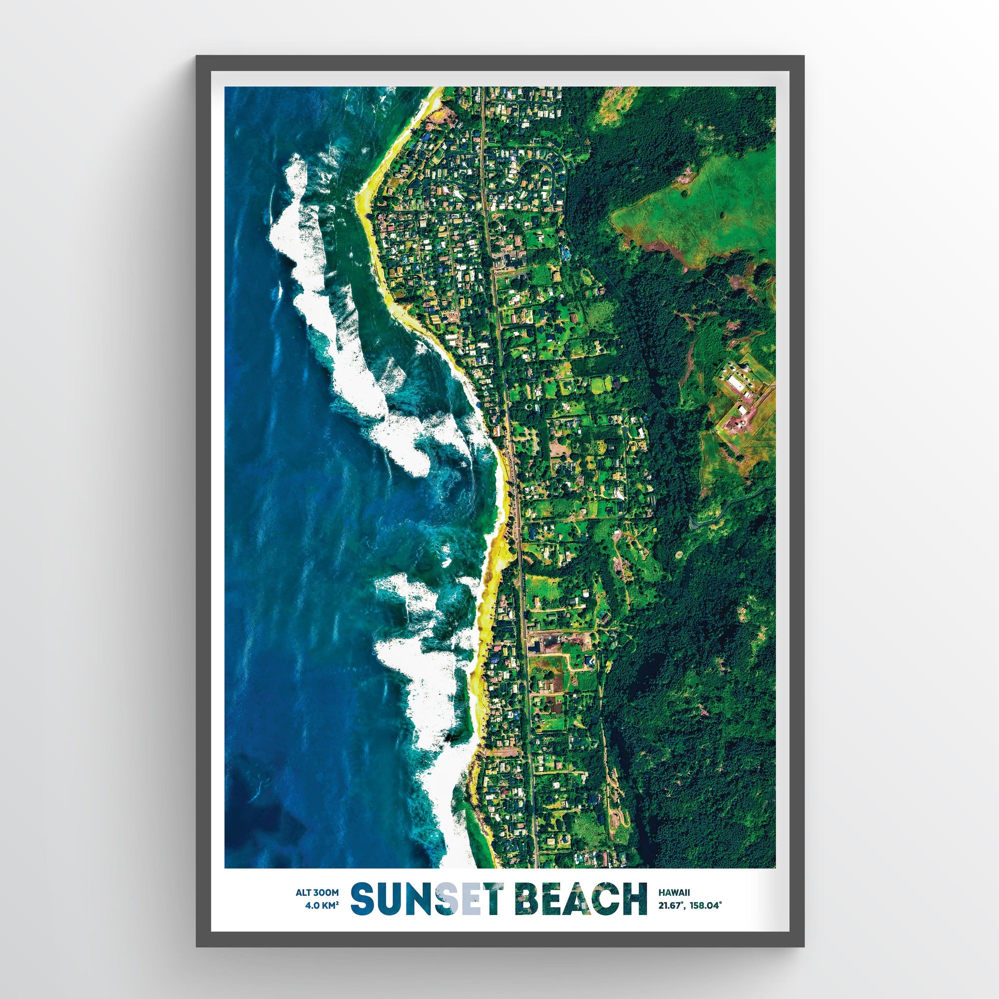 Sunset Beach Hawaii - Fine Art