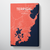 Terrigal City Map Canvas Wrap - Point Two Design