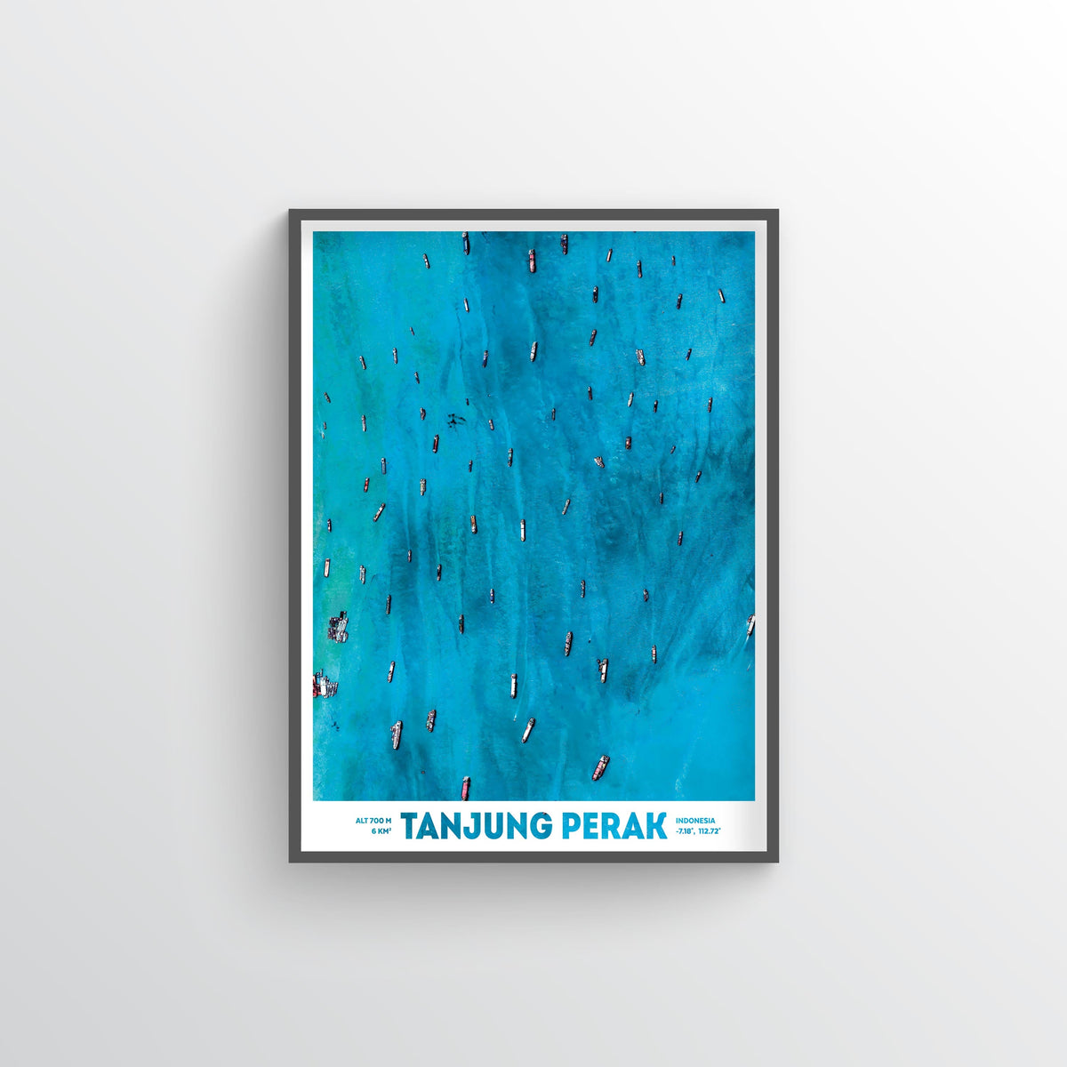 Tanjung Perak Earth Photography - Art Print
