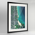 Toronto Beaches Earth Photography Art Print - Framed