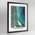 Toronto Beaches Earth Photography Art Print - Framed